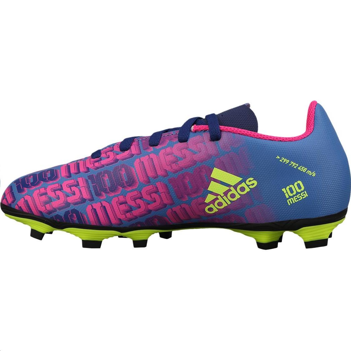 (GS) adidas x Messi X Speedflow.4 FG Numbersup Kids FY6933 EU 28.5