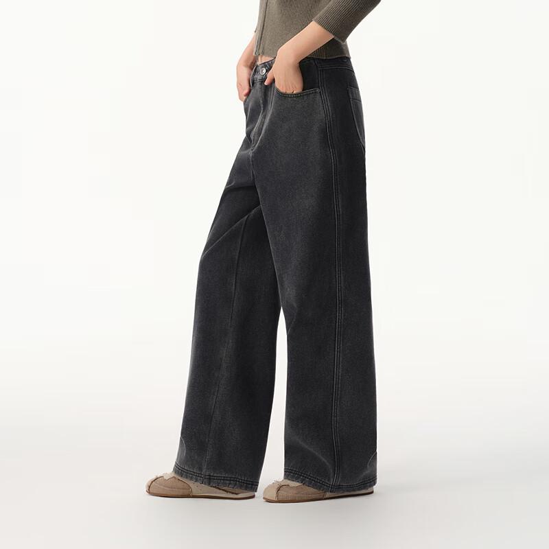 broadcast Women's Slim Straight Frost Gray Jeans