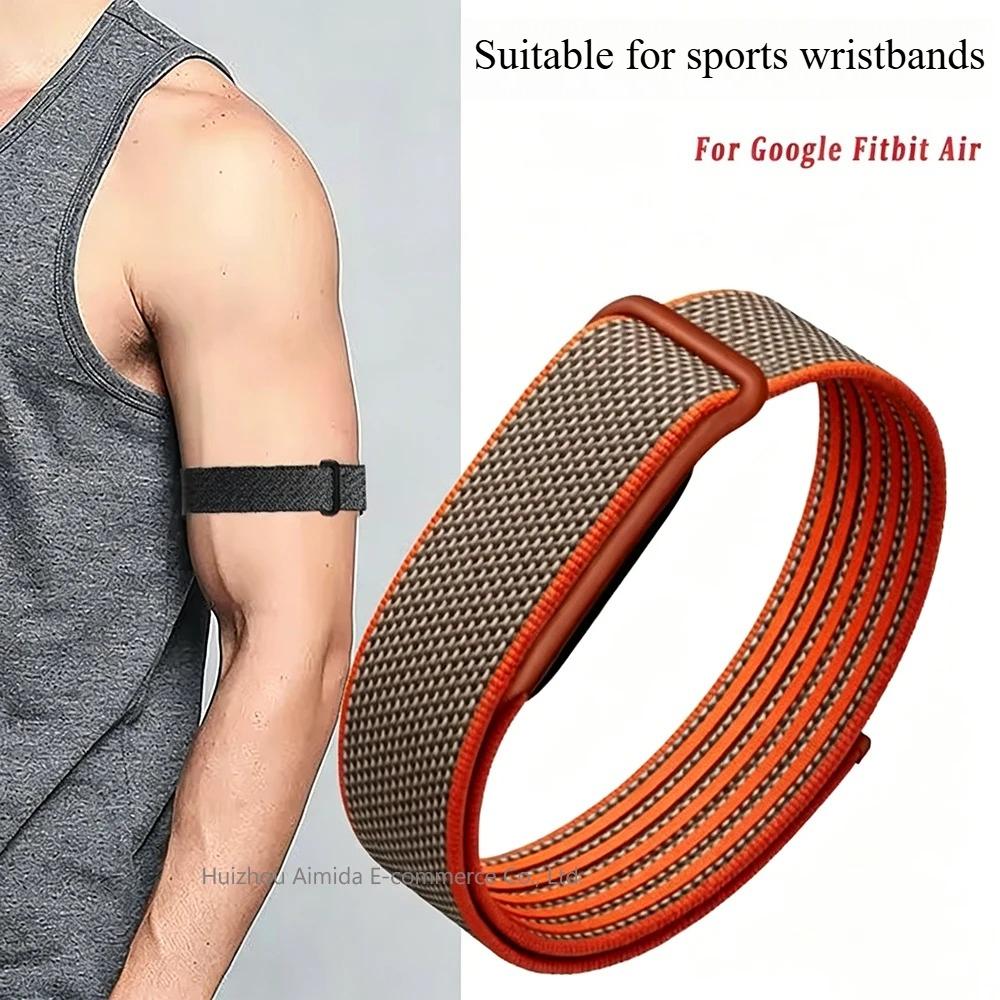 Cinturino di Ricambio Regolabile in Nylon per Google Fitbit Air Sport Fitness Tracker