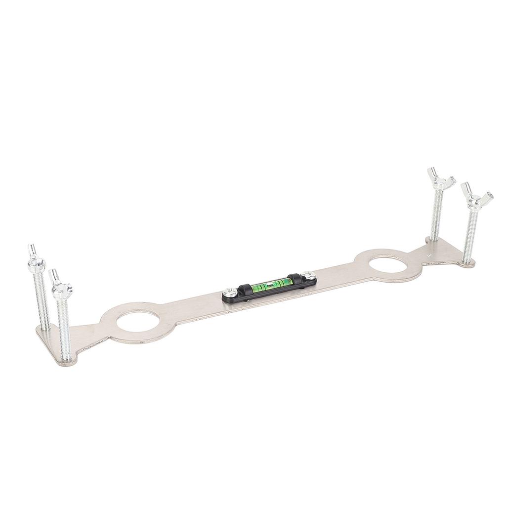 2 Set Hot and Cold Water Pipe Leveler High Accuracy Adjustable Multipurpose Pipe Fixed Leveler