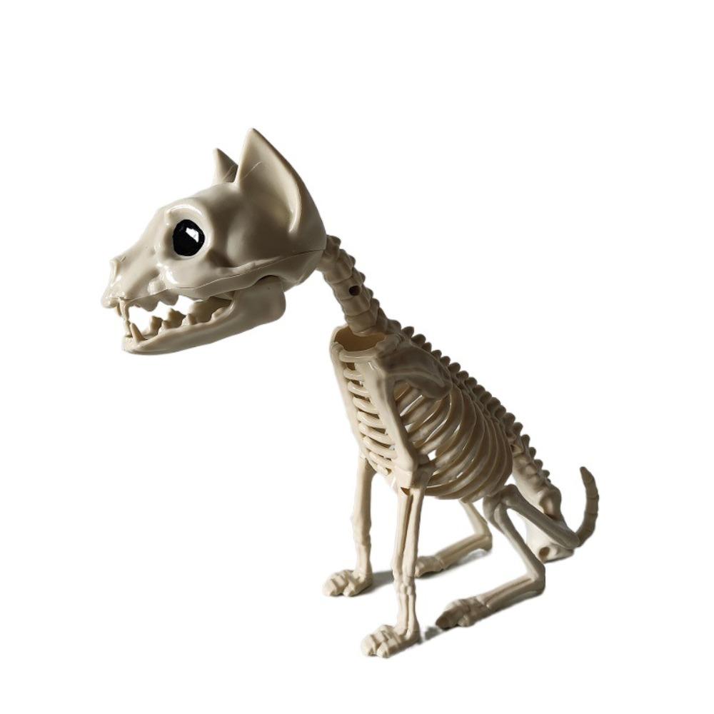 Snake Halloween Bats Skeleton Cat Halloween Animal Skeleton Skeleton Model   Bar Home Decor