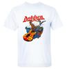 NEW Dokken Logo Short Sleeve Cotton White All Size Unisex T-Shirt Unisex T-Shirt