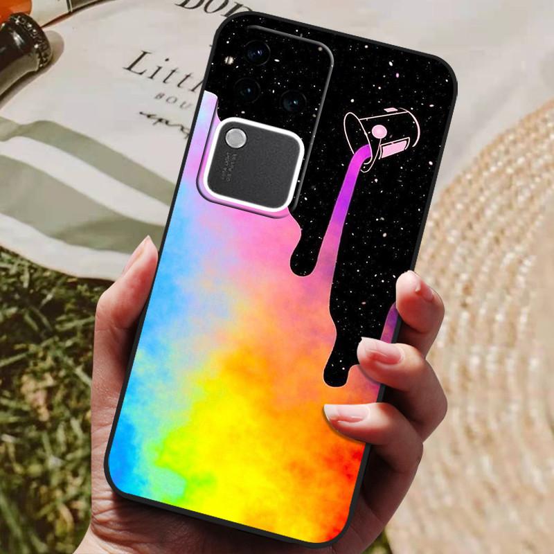 For Vivo V30 Pro V2319 Case Luxury Phone Silicon Back Cover For Vivo V30 V2318 V 30 VivoV30 V30Pro Cases Protective Shell Capas