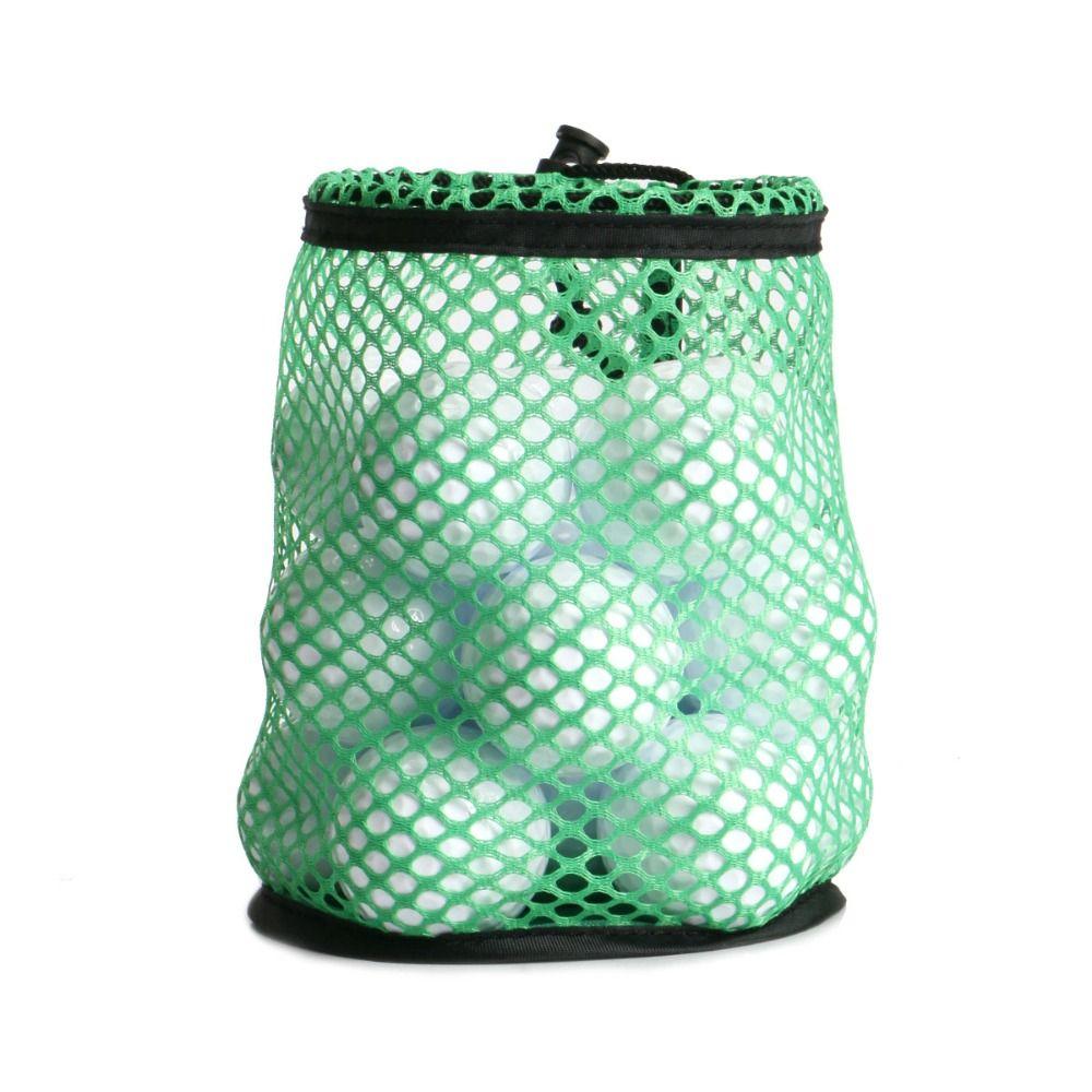 Nylon Golf Mesh Net Bag 12/25/50 Golf Drawstring Pouch Golf Ball Holder Golfer Gift