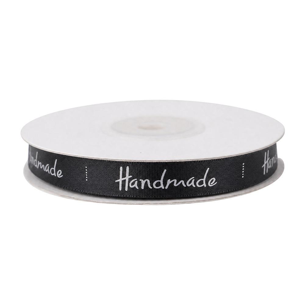 10mm Breite Satinband Blumenstrauß Dekoration Farbiges Muster DIY Geschenk Dekoration Dekoratives Handgemachtes Kuchenverpackung Band