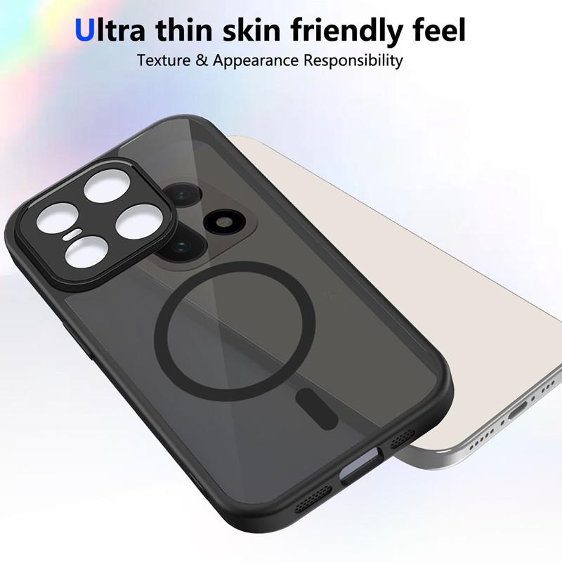 Magnetic Matte Skin-Feel Case for OnePlus 15/Nord 5, Semi-Transparent 13R/13T