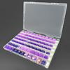 Dustproof Clear Keycaps Case 77 1U Keys Keycaps Package Organizer Keyboard Keycaps Tray  Home