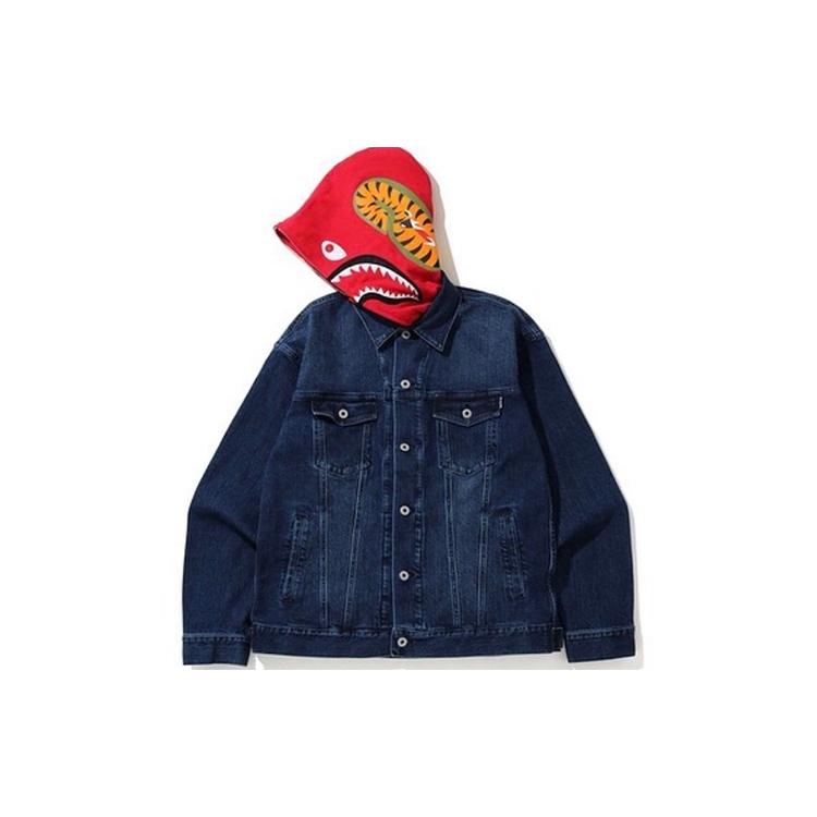 A BATHING APE Denim Jacket Unisex 0ZXJKM10004XE