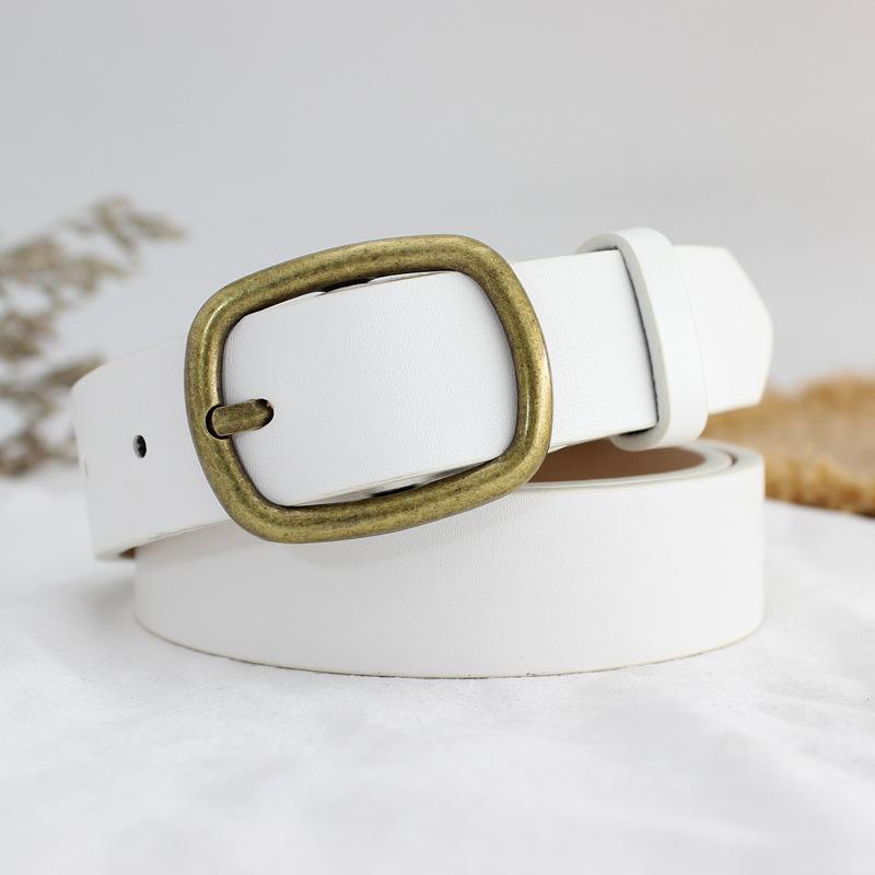 Lesbian Vintage Gold Sun Buckle Wide Belt Jeans Belt