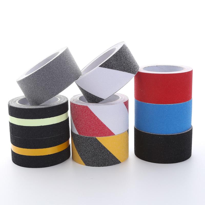 5M 2.5Cm 5Cm Rutschfestes Sicherheits-Gripband Anti-Rutsch Innen Außen Aufkleber Stark Klebend Sicherheits-Traktionsband Treppen Boden