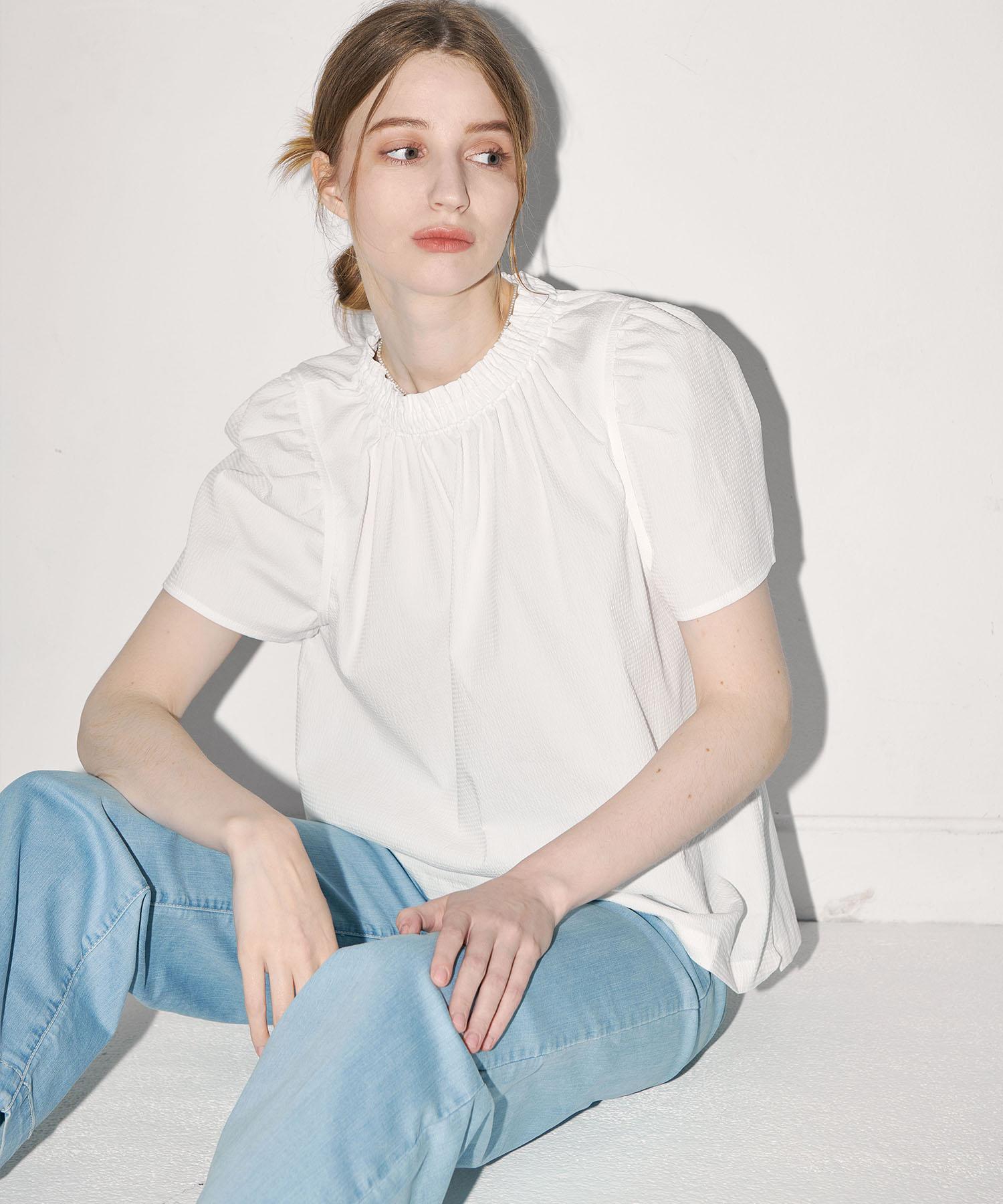 Rotre Domin Lautre Jane Puff White Blouse White/Free