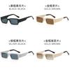 Cyberpunk Metal Square Sunglasses With Uv400 Protection For Outdoor Parties And Street Style