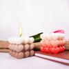 Love Bubble Candle Silicone Mold DIY Aroma Candle Making Supplies Gypsum Soap Mould DIY Heart Bubble Cube Valentine's Day Gifts