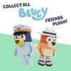 Bluey Friends 2-Pack Plush Toys, Including Captain and Holiday Bingo, Made from Exquisite Soft Plush, 6.5-9 Inches / 16-23cm Tall