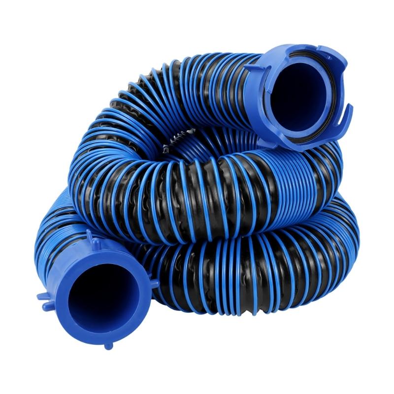 Premium Construction Drainage Hose Leakproof Waste Hose Drainage Pipe for Motorhome Trailer 10FT Length