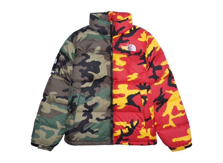 Supreme The North Face Split Nuptse