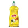 Giffy Spülmittel Gel | 750 ml | Zitrone und Aktiv-Salz | 50% effektiver | Experte für hartnäckiges Fett | Turbo-Booster | Milder Duft | R