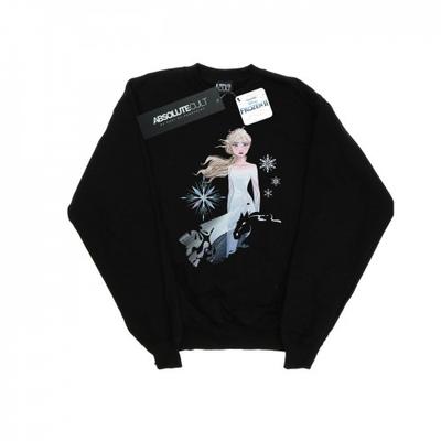 Girls Frozen 2 Elsa Nokk Silhouette Sweatshirt