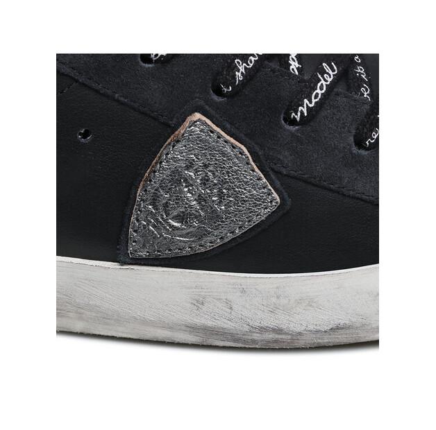 Мужские кроссовки Philippe Model Prsx prlu ma01 чёрные