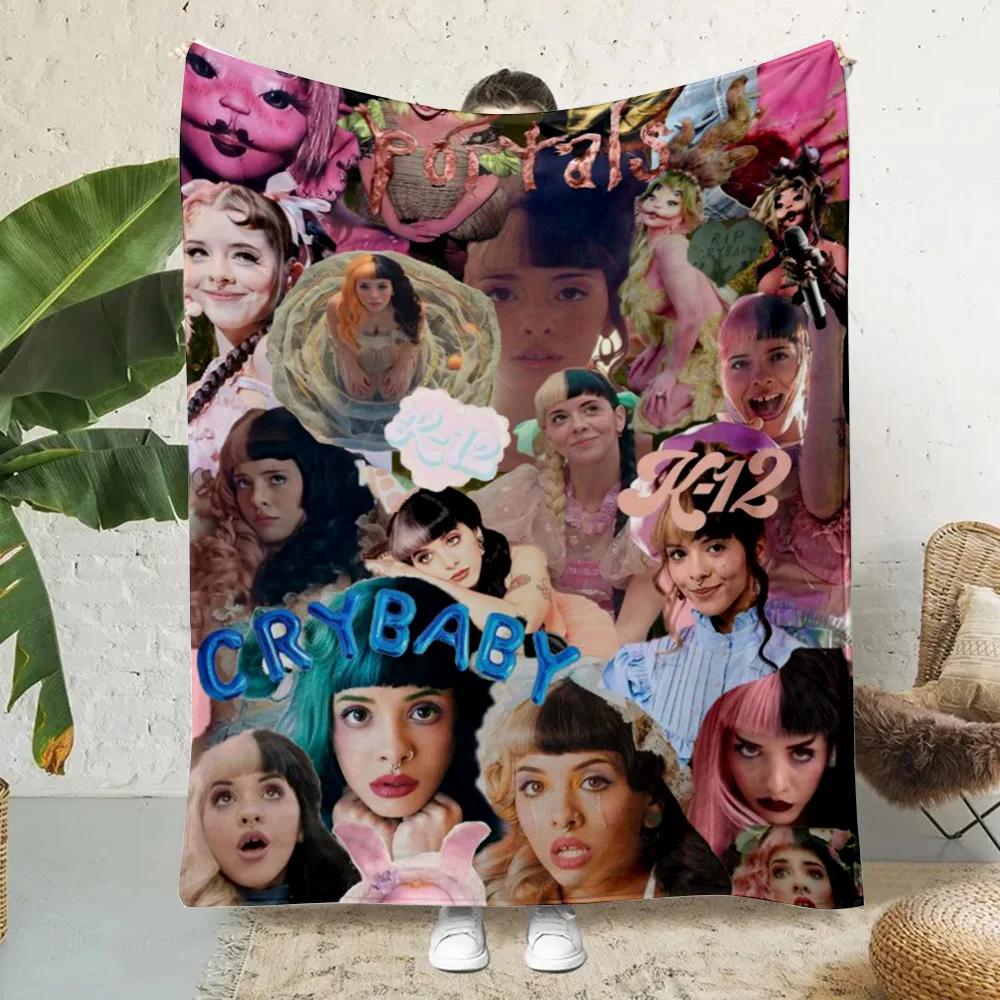 Melanie Martinez Music Printed Blanket Picnic Blankets Warm Blanket Soft and Comfortable Blanket Home Travel Birthday Gift