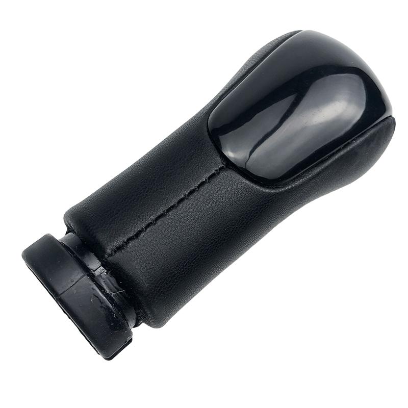 Buton schimbător de viteze din piele, 5/6 viteze, cap de stilou, pentru Ford Fiesta Fusion Transit Connect 2002-On Car Styling