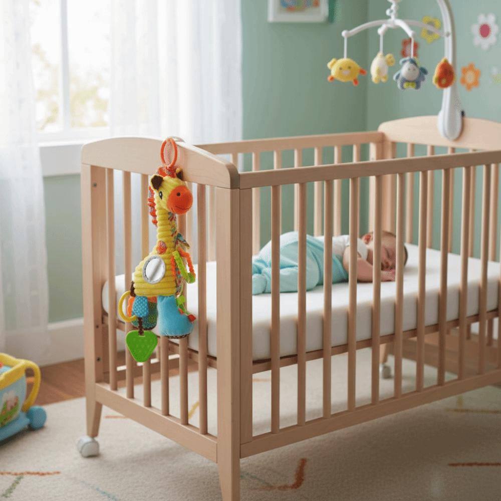 Soft Plush Plush Infant Rattles Handle Grip Baby Development Toys Stroller Mobile Toys  Infant Crib