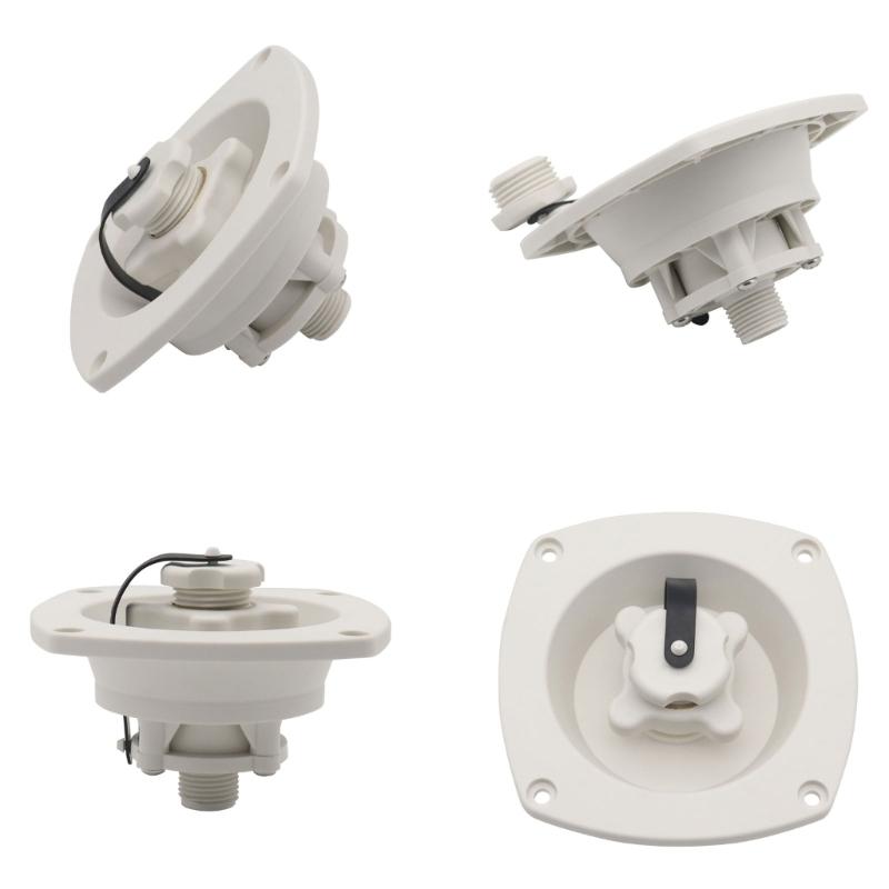Raccordi Rapidi per Sistema Idrico del Camper Adattatori Filettati in Ottone Anti-Perdita Materiale PP Resistente per Campeggio