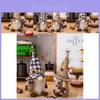 Charmante Koffie Kabouter Pop Huisdecoratie Met Exquise Polyester Vakmanschap