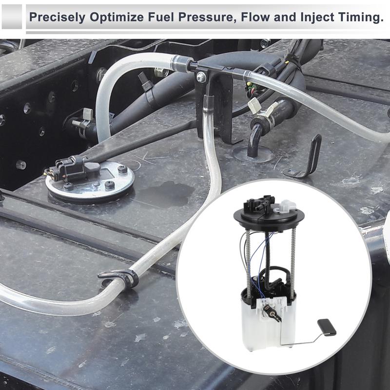 X Autohaux Auto Electric Fuel Pump Assembly for Buick Lucerne 2009 2010 2011 V6 3.9L Flex Fuel Filter Pump Module No.23120349