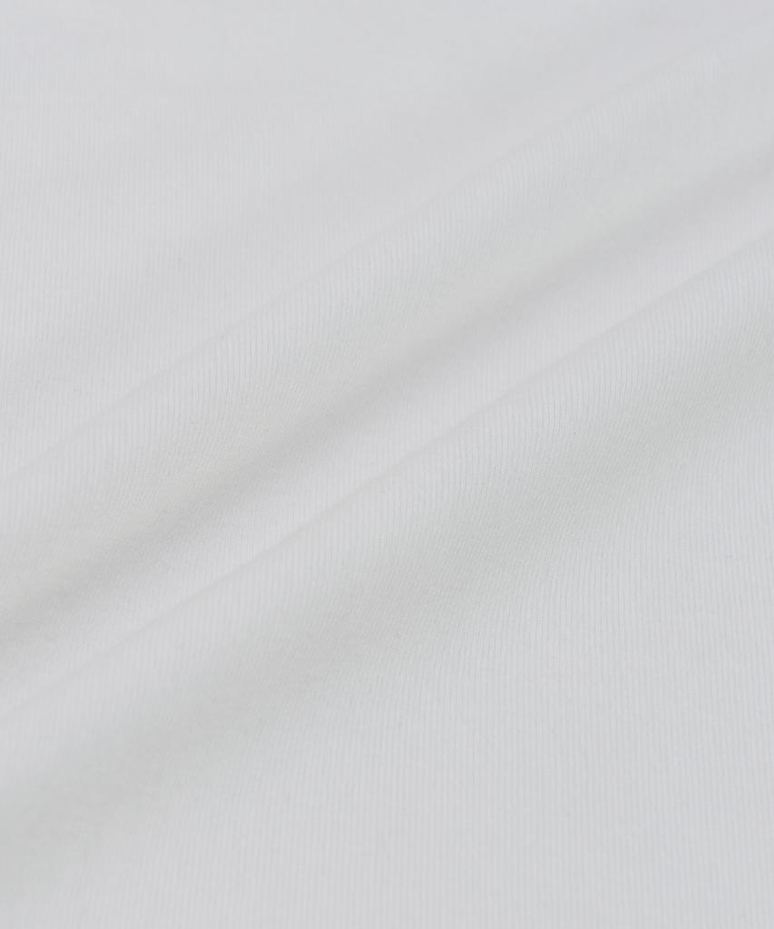 Emelbi Women'S Basic Off-Shoulder Shirred Ribbed Dress Ny (White)