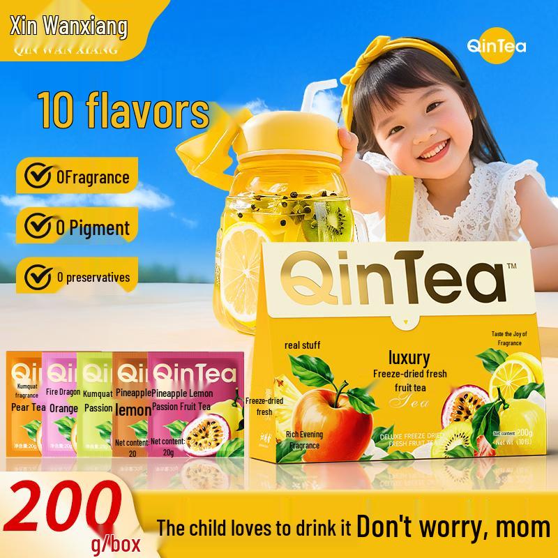 Qinxiaoxiang Kids  Freeze-Dried Fruit Tea Bags