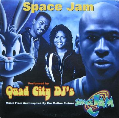 12inch Record QUAD CITY DJS  Space Jam 085454 ATLANTIC 1996 US Rap  HipHopRB Used