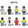 Children's Motion Competition Building Blocks Educational Puzzle Sets Football Models Perfect As Holiday Gifts or Toys for Boys