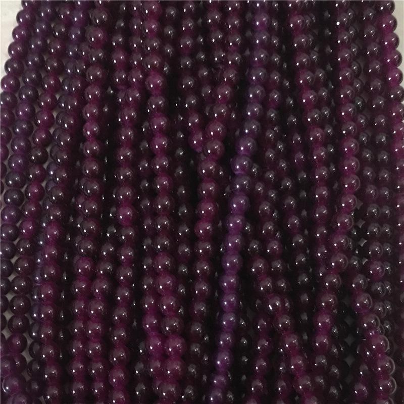 8MM Glossy Synthetic Jade Agate Glass Beads for Bracelets, Necklaces, Hairpins - Round Imitation Jade Loose Beads