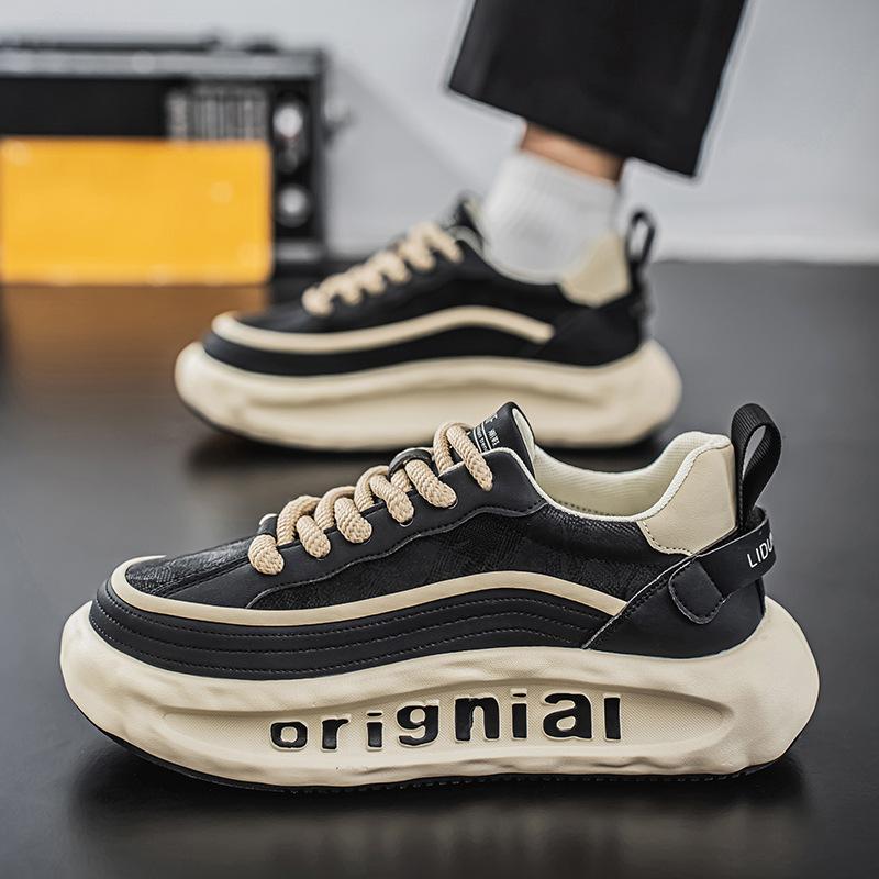Dad shoes platform casual sports shoes youth height-increasing running shoes four seasons 39
