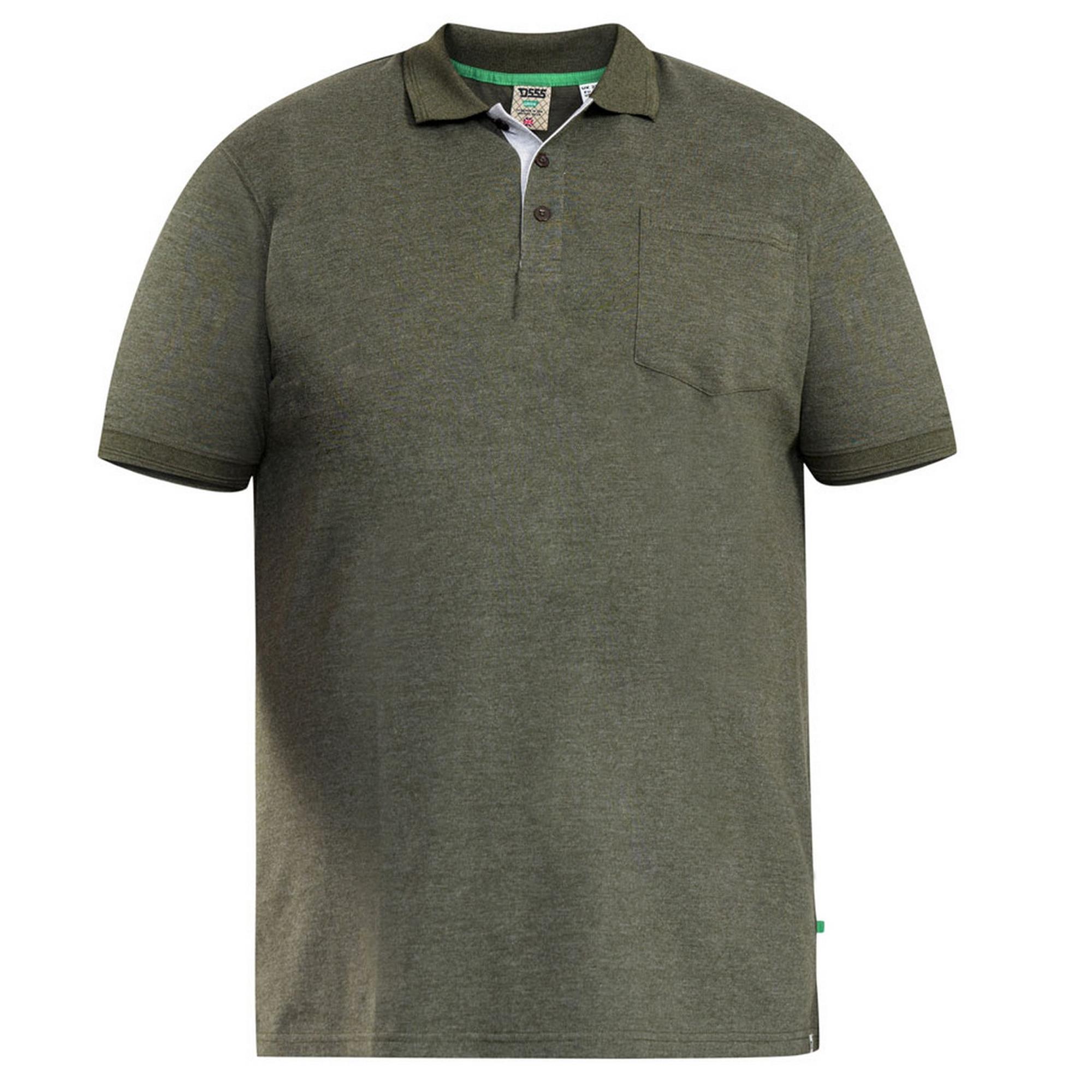 Duke Heren D555 Grant Pique Kingsize poloshirt 2XL kaki