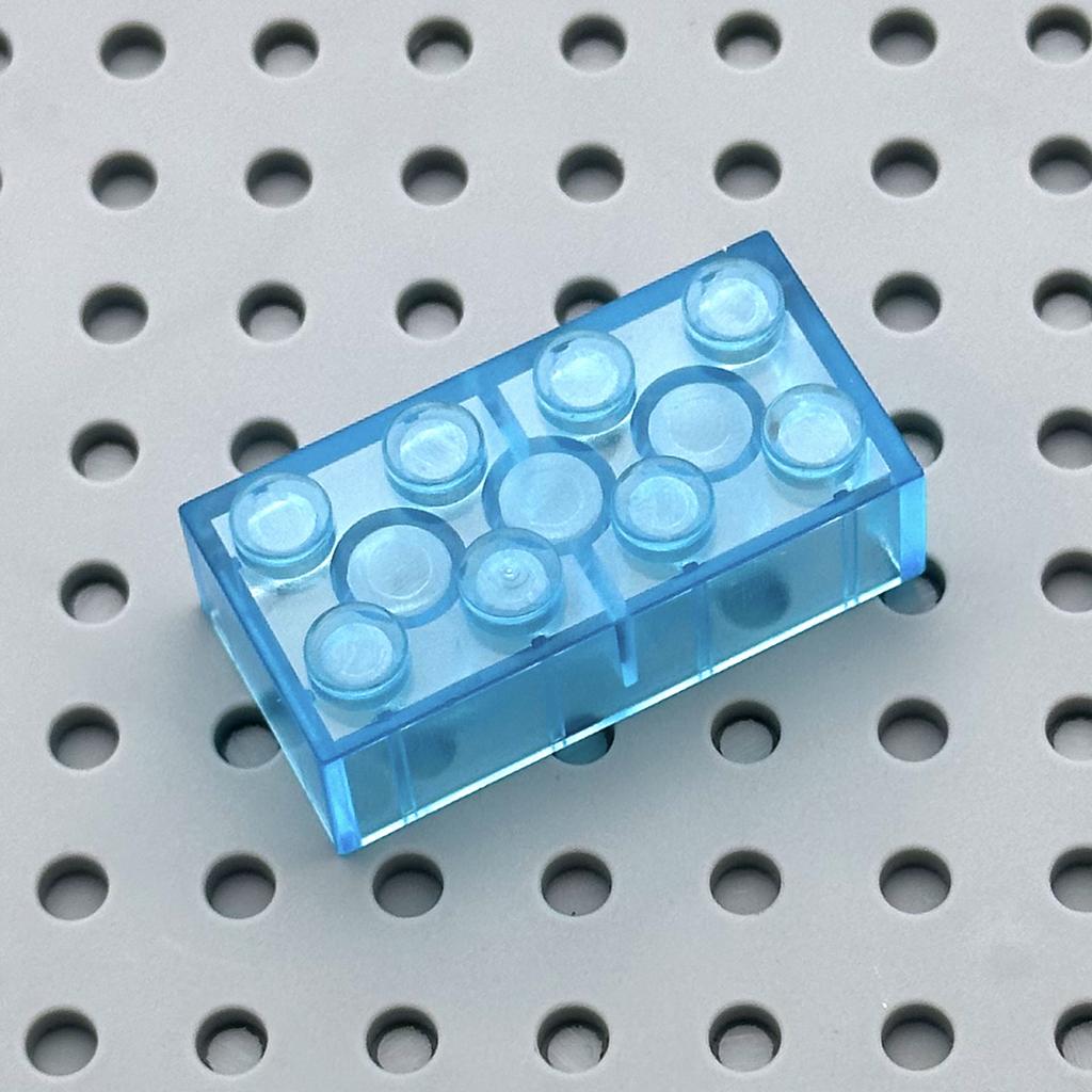 40pcs DIY Building Blocks Thick Figures Bricks 2x4 Dots Educational Creative Size Compatible With 3001 Plastic Toys for Children