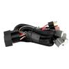 Car LED Light Headlight Wiring Harness Lighting Boost With For H4 Adapters Four Lights