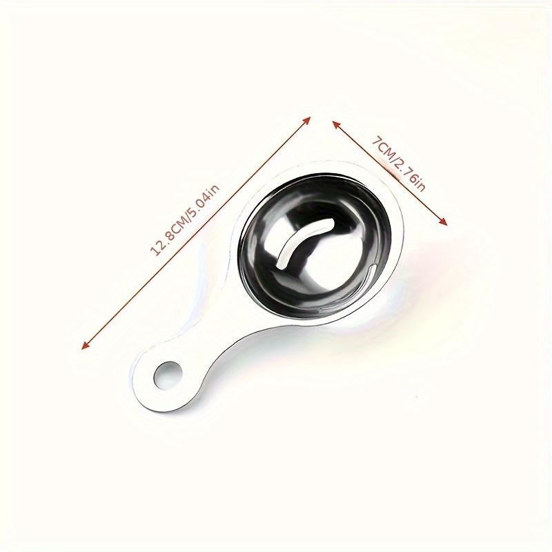 Separator białek jaj narzędzia ze stali nierdzewnej filtr do żółtka jaj gadżety akcesoria kuchenne lejek rozdzielający łyżka łyżka naczynia