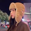 MEET SUNNY Women's Warm Windproof Lei Feng Hat with Face Mask