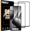 Screen Protector - e.F.Connection - 14t - Tempered Glass - Pack of 2 - Scratch-resistant
