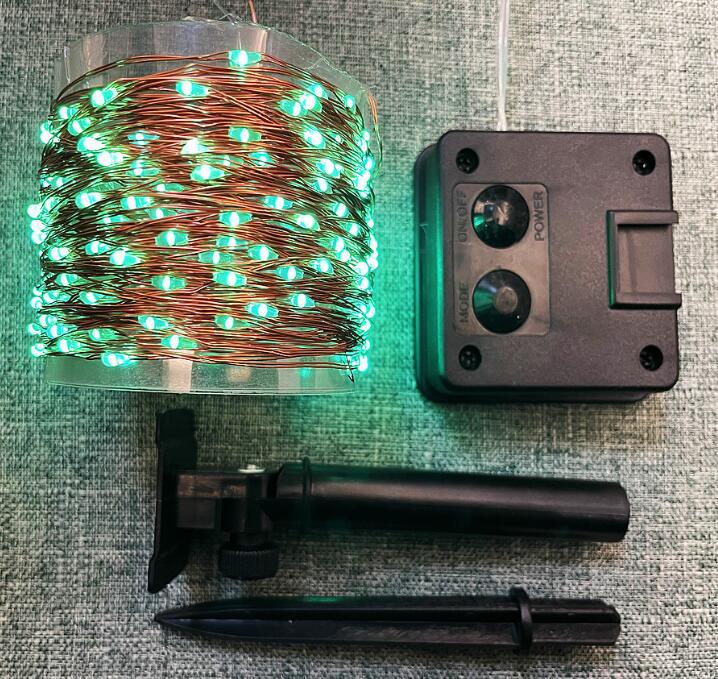 LED Solar Copper Wire Fairy Lights for Outdoor Courtyard Decoration