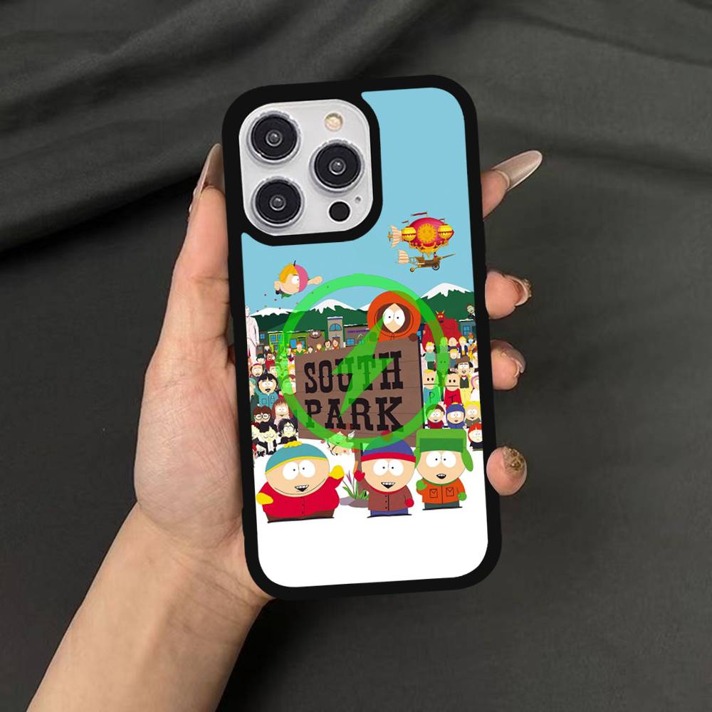 

Cartoon S-South P-Park Promax Magnetic For iPhone 17 16 14 13 12 11 15 Pro Air Max Plus Phone Case Wireless Charge iPhone 12