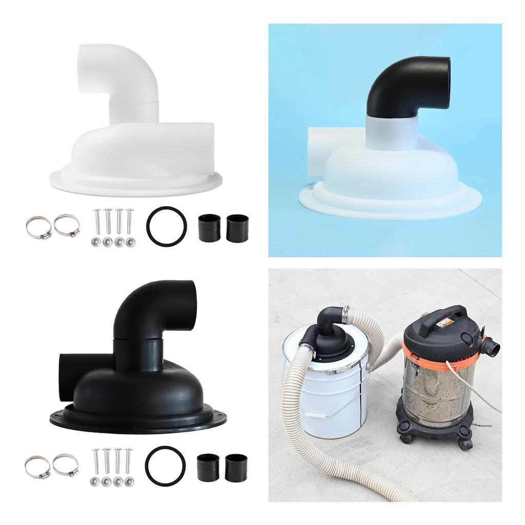 Cyclone Cover for Vacuum Cleaner with Elbow Chipboard Construction Waste Sand