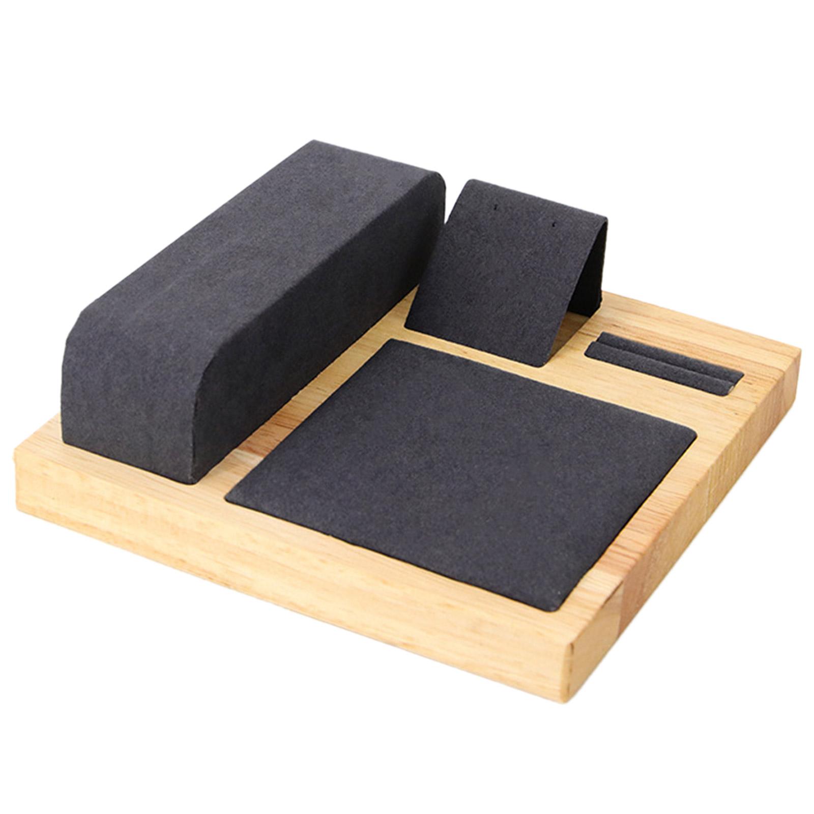 

Деревянный органайзер для ювелирных изделий, стильная подставка для ожерелий и браслетов, подставка для ювелирных изделий, презентационная подставка для аксессуаров