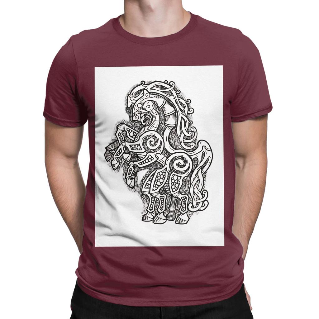 Sleipnir Funny Graphic 100 Cotton Tshirt Sleipnir Tops Tees For Unisex