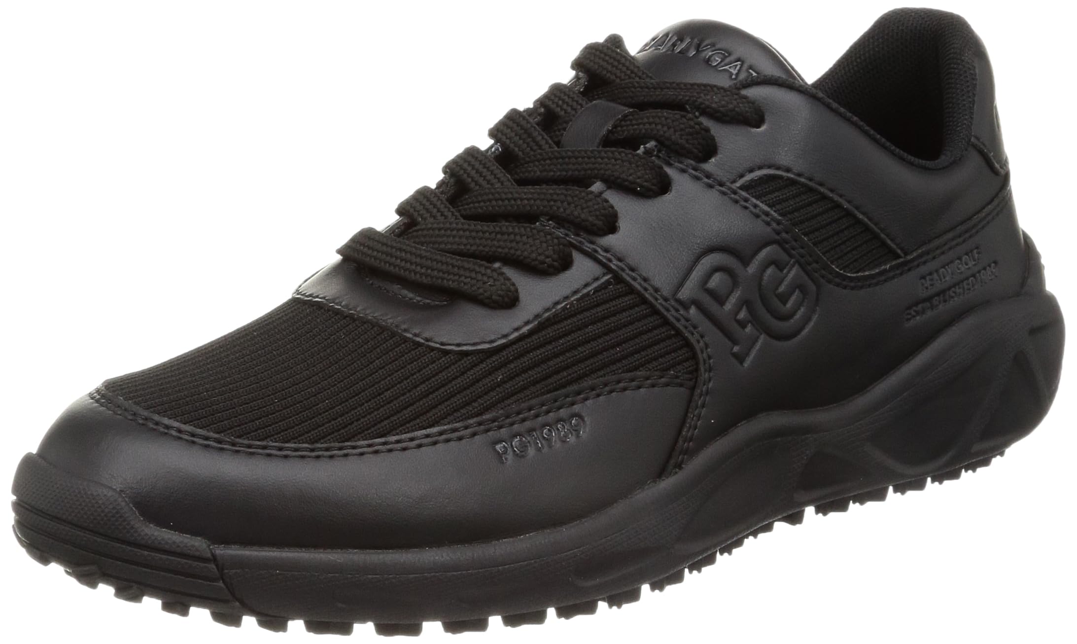 

Golf Shoes PINKLOWCUT Spikeless MENS [PEARLY GATES] Men s / 053-3292801 010_Black 27.5
