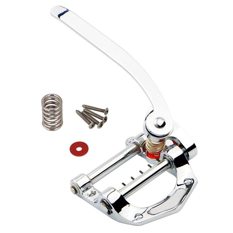 Джазовая Электрогитара Тремоло-рычаг Бридж Блок Вибрато Бридж Цинковый Сплав Для Tele SG LP И Т.Д. ES335 Гитарные Детали Аксессуары