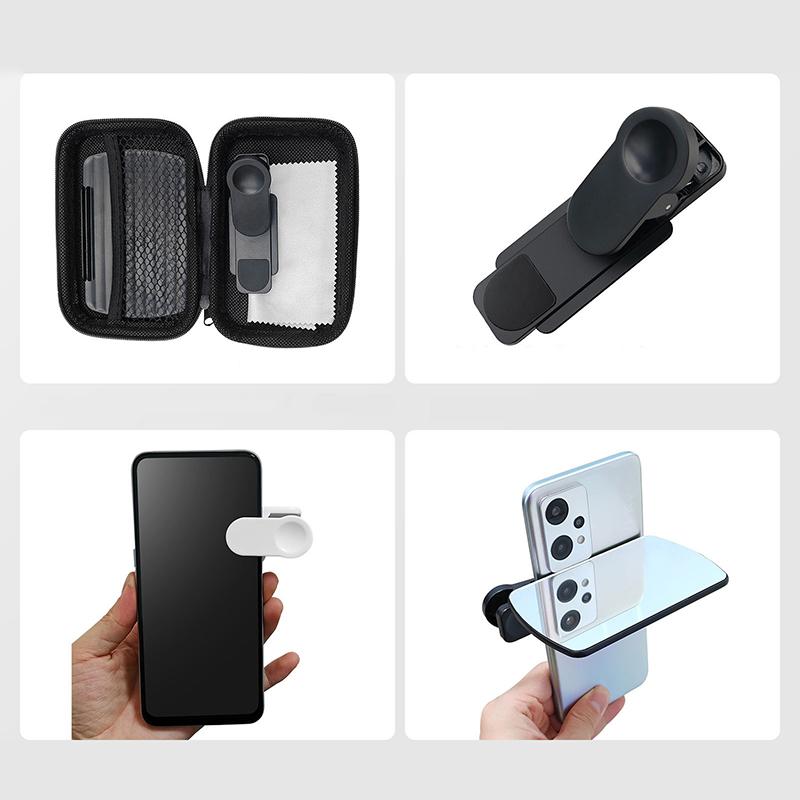 Smartphone Camera Mirror Reflection Clip Kit For All Phone Models Perfect Tool For Photographers