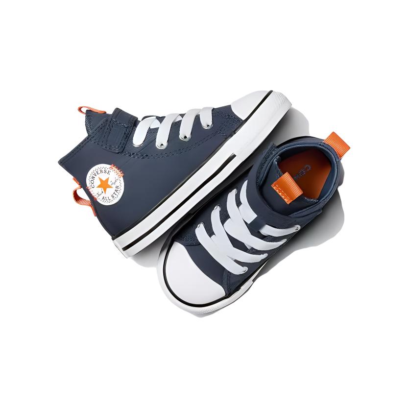 Converse Chuck Taylor All Star Easy On Utility Round Toe Shock Absorbing Breathable High Top Walker Baby sneaker Navy-Blue A07701C